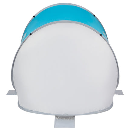 Pop-up-Strandzelt, Blaugrau, UV-Schutz