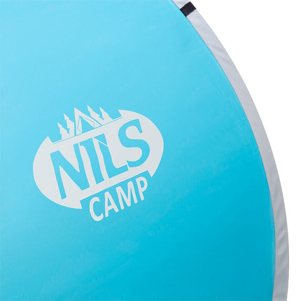 Pop-up-Strandzelt, Blaugrau, UV-Schutz