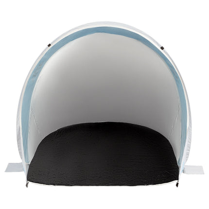 Pop-up-Strandzelt, Blaugrau, UV-Schutz