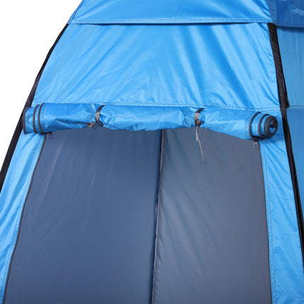 Pop-Up Camping Shower Tent, Sky Blue, 120x120x190 cm