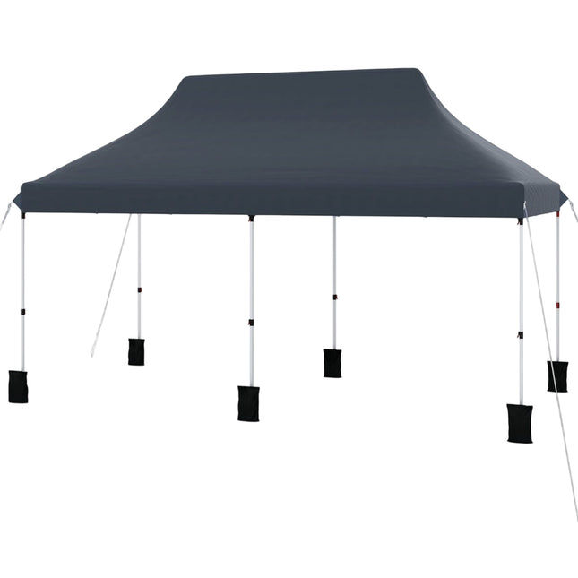 Faltpavillon, 300x600cm, höhenverstellbar
