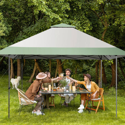 Pop-up party stan 4x4m, nastavitelná výška, taška na kolečkách