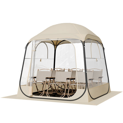 Pop-Up Clear Bubble Sports Tent, 6 ft, 2-4 Persons