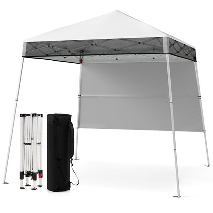 Pavillon 2x2m, verstellbar, wasserdicht, weiß