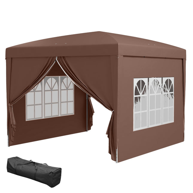 Pavillon 3x3m, UV-Schutz, Wasserabweisend, Stabil