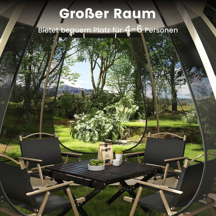 Pop-Up Mesh Pavilion for 4–6 People, 310x270 cm