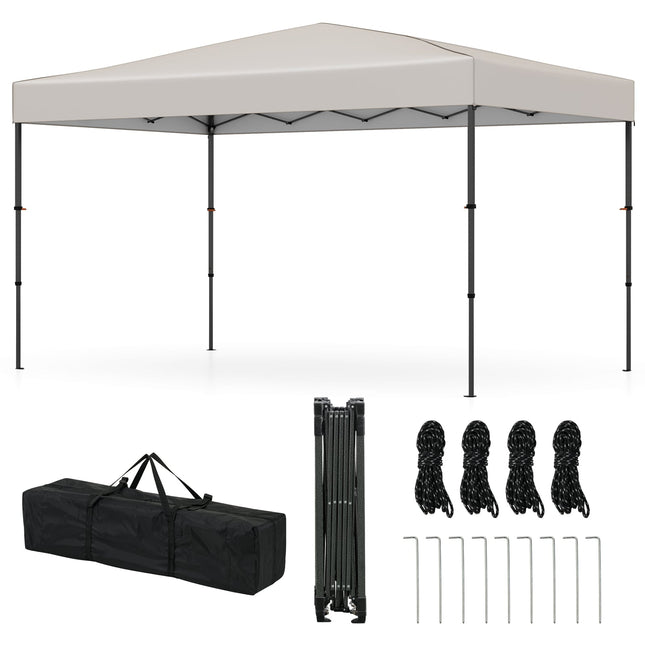 Pop-Up-Pavillon 365x225 cm, UV-Schutz, tragbare Tasche