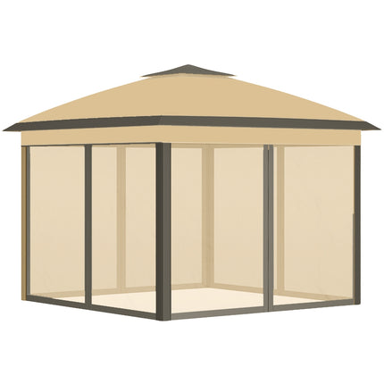 Wasserabweisender Pop-Up Pavillon, 3,3x3,3m, UV-Schutz