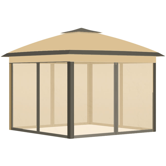 Wasserabweisender Pop-Up Pavillon, 3,3x3,3m, UV-Schutz
