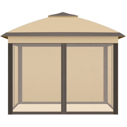 Wasserabweisender Pop-Up Pavillon, 3,3x3,3m, UV-Schutz
