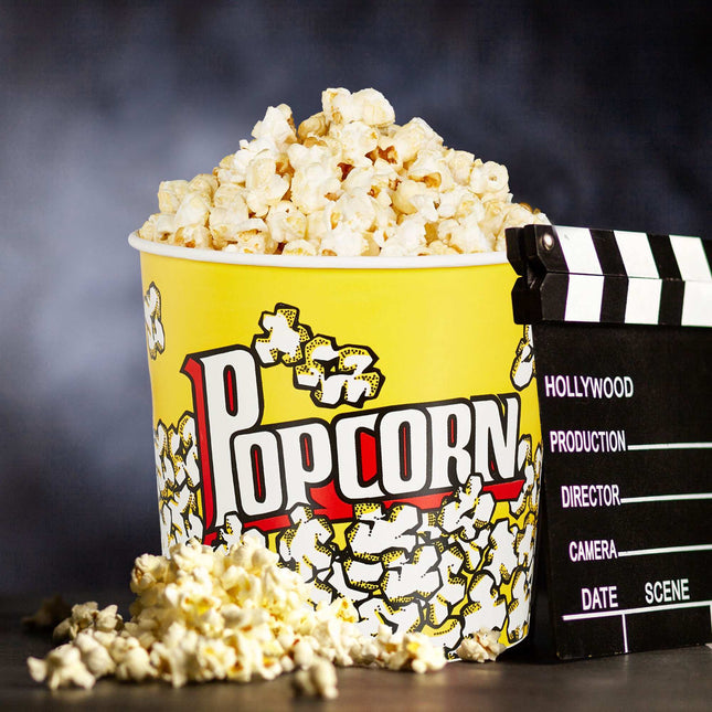 Popcorn Bucket Reusable Set of 6
