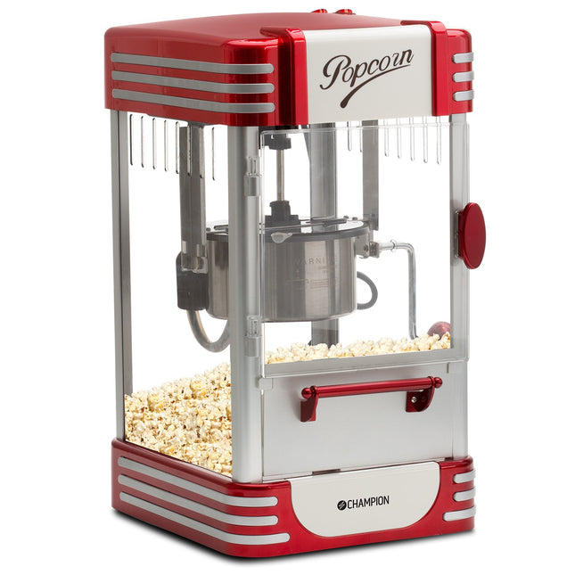 Popcornmaschine Retro XL PCM406 Rot Metallic