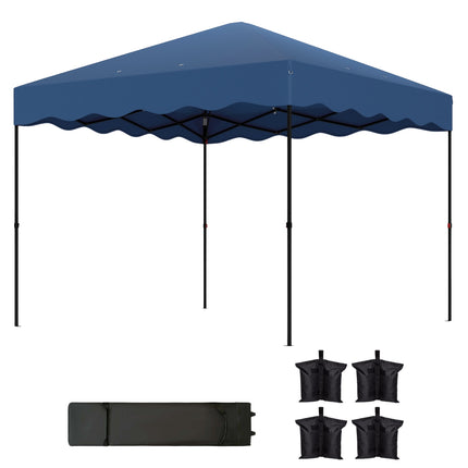 Pop-up Gartenpavillon, 3x3m, wasserabweisend, UV 50+