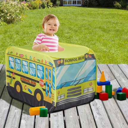 Tente de jeu pop-up Bus scolaire