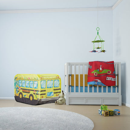 Tente de jeu pop-up Bus scolaire