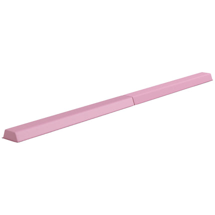 Tragbarer, 236 cm langer, rutschfester pinker Gymnastikbalken für Kinder