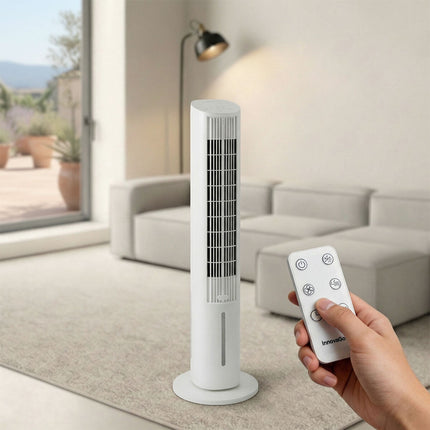 Portable 4-in-1 Evaporative Air Cooler with Remote