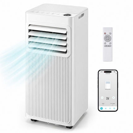 Draagbare airconditioner van 7000 BTU, 3-in-1, bereik van 32,5 m²