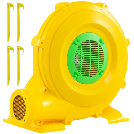 Přenosné dmychadlo 850 W s rukojetí a zemními kotvami