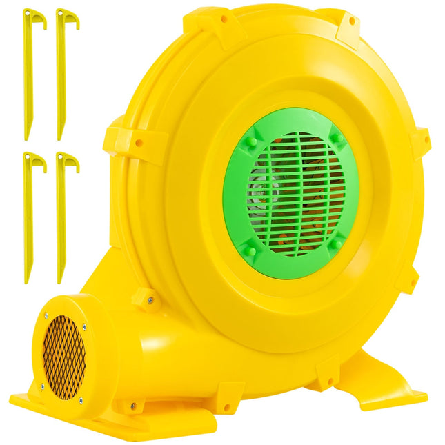 Přenosné dmychadlo 850 W s rukojetí a zemními kotvami