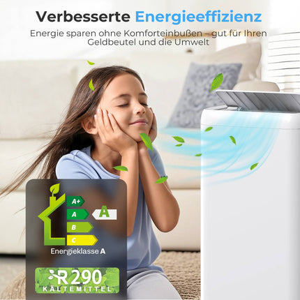 Přenosná klimatizace, 12,000 BTU, 5v1, pokrytí 35㎡