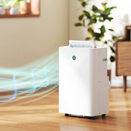 Tragbare Klimaanlage 12.000 BTU, WLAN-Sprachsteuerung 4-in-1