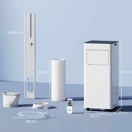 Tragbares Klimagerät, 7.000 BTU, 3-in-1-System