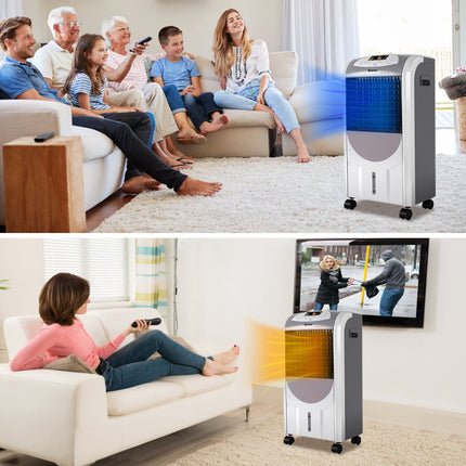 Portable Air Conditioner & Heater, 7L Tank, 3-Speed Fan