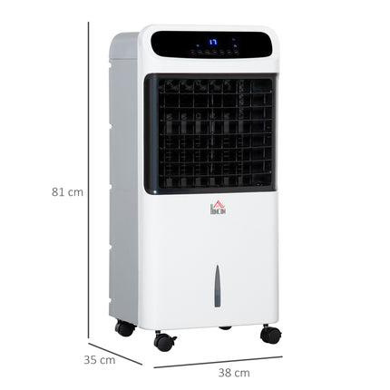 Portable Air Cooler with Ice Box, 3 Modes, 12L Tank