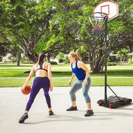 Tragbarer Basketballkorb, Höhenverstellbar, 71 cm Backboard