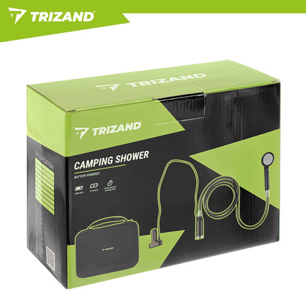 Tragbare Campingdusche, 2200mAh Akku, USB-Aufladung
