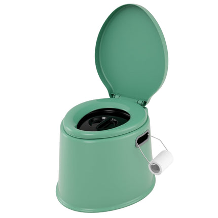 Portable Camping Toilet with Removable Bucket, 200kg Capacity