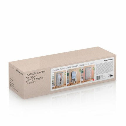 Tragbarer elektrischer Trockner mit 2 Ebenen Dupledry InnovaGoods 1200 W