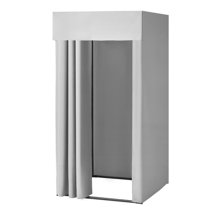 Portable Fitting Room, Light-Blocking Curtain, 39x39x78 in