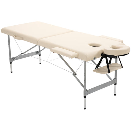 Portable Folding Massage Table with Face Cradle, 186x71x83 cm