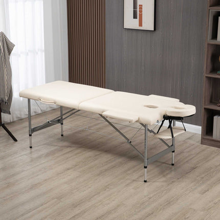 Portable Folding Massage Table with Face Cradle, 186x71x83 cm