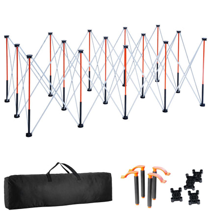Portable Folding Workstand 2445 x 1255 mm, 2724 kg, With Carry Bag