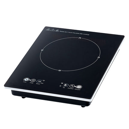 Portable Induction Cooktop 2200W, 11 Temp, 3H Timer, Child Lock
