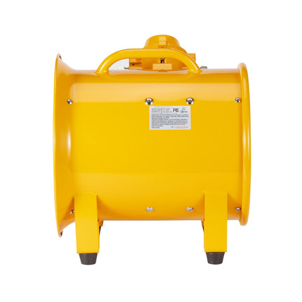 Portable Industrial Ventilator Blower, 12 in, 2500 CFM