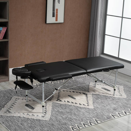 Tragbare Massageliege mit Tragetasche, Höhenverstellbar