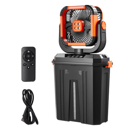 Portable Misting Fan, 12L Tank, 20000mAh, Remote