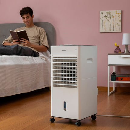 Tragbarer Multifunktions-Verdunstungsluftkühler Airvecove InnovaGoods 5 L 65 W