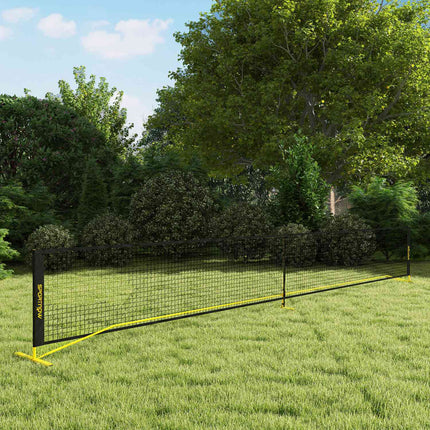 Portable Pickleball Net 6.7m with metal frame and carrying case