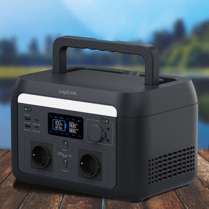 Tragbare Powerstation 600W, 512Wh, Tuya-kompatibel