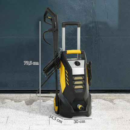 Tragbarer Hochdruckreiniger, 1800W, 135 Bar, Verstellbare Düse
