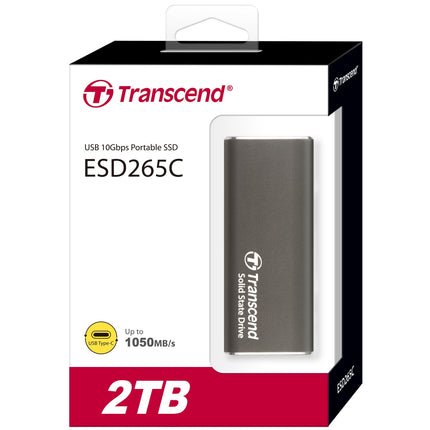 Přenosný SSD ESD256C USB-C 2TB 10Gbps (R1050/W950 Mb/s), hliníkový