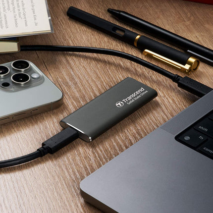 Přenosný SSD ESD256C USB-C 500Gb 10Gbps (R1050/W950 Mb/s), hliníkový