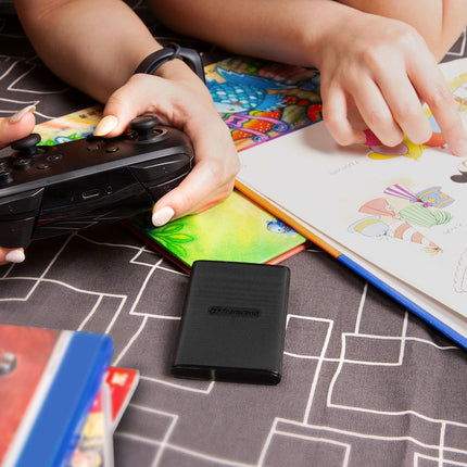 Tragbare SSD ESD270C USB-C 2TB (R520/W460) Schwarz