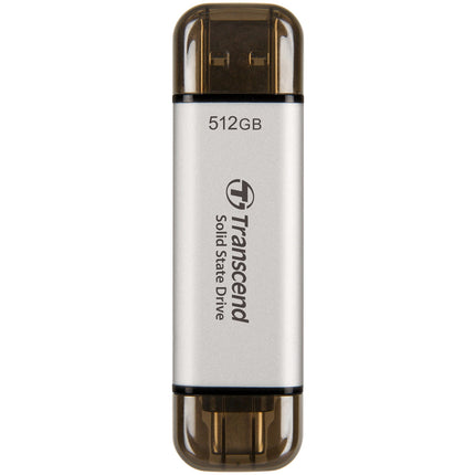 Portable SSD ESD310C USB-C 512 GB (R1050/W950) Silver