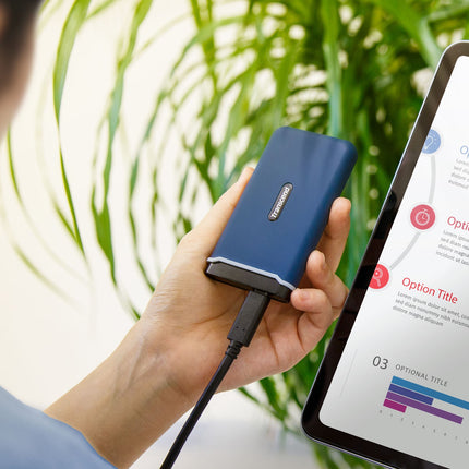 Tragbare SSD ESD370C USB-C 500 GB (R1050/W950)